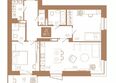 АЙВАЗОВSKY (АЙВАЗОВСКИЙ), 3: Планировка 3-комн 84,11 м²