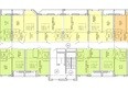 Дом на Дианова: Типовая планировка 2-8 этажей, подъезд 2