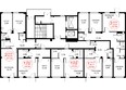 Тихие кварталы, 1 этап дом 3.1  : Типовой план этажа