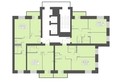 Южный берег, дом 21: Типовой план этажа 1 подъезд