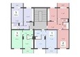 Сады Наука, дом 1: Типовой план этажа 5 подъезд