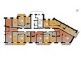 Калининский, дом 1 этап 4: Подъезд 5. Планировка типового этажа