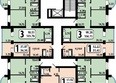 Рябиновый сад, 2 очередь 1 этап: Типовой план этажа