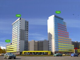 1-комнатная квартира, 34 м², 13/16 этаж