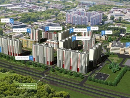 Продается 3-комнатная квартира ЖК Кузнецкий, дом 9, 77.7  м², 6995500 рублей