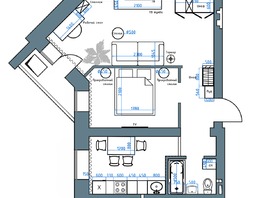 Продается 2-комнатная квартира ЖК Нижний, 51, 48.51  м&sup2;, 8440740 рублей