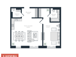 Продается 1-комнатная квартира ЖК Саммит, 70.2  м&sup2;