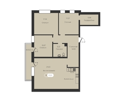 Продается 4-комнатная квартира НЕСТЕРОВ, 117.23 м², 11488540 рублей