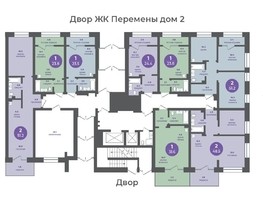 Продается 1-комнатная квартира ЖК Прогресс-квартал Перемены, дом 1, 23.8  м², 3570000 рублей
