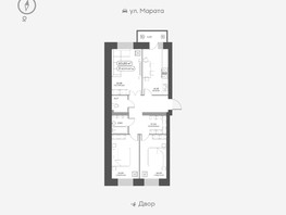 Продается 3-комнатная квартира ЖК Сити-квартал Кецховели, дом 1, 83.29  м², 12000000 рублей