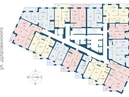 Продается 2-комнатная квартира ЖК Суриков, дом 1, 53.2 м², 10161200 рублей