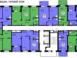 Продается 1-комнатная квартира ЖК Тихие зори, дом Стрелка, корпус 2, 22  м², 3950000 рублей