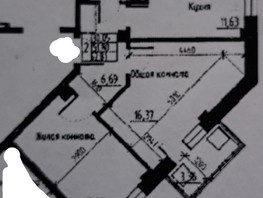 Продается 2-комнатная квартира ЖК Ясный, дом 10, 51.8  м², 5700000 рублей