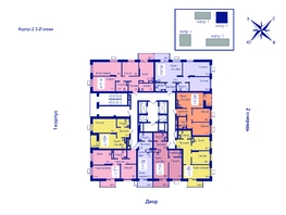 Продается 2-комнатная квартира ЖК Univers (Универс), 3 квартал, 54.5  м², 7929750 рублей