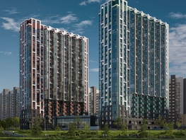 Продается 2-комнатная квартира ЖК Суриков, дом 1, 50.2  м&sup2;, 10918500 рублей