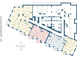 Продается 4-комнатная квартира ЖК Суриков, дом 2, 107.7 м², 19816800 рублей