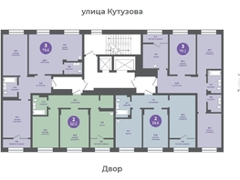 Продается 3-комнатная квартира ЖК Прогресс-квартал Перемены, дом 1, 79.2  м², 9900000 рублей