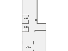 Продается Помещение Вавилова ул, 87.7  м², 11401000 рублей