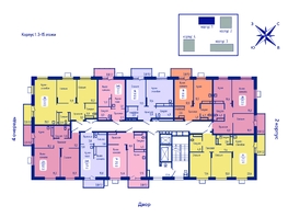 Продается 2-комнатная квартира ЖК Univers (Универс), 3 квартал, 68.5  м², 9590000 рублей