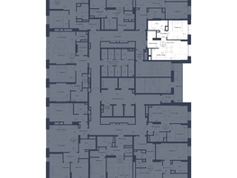 Продается 2-комнатная квартира ЖК Чижи, 2 очередь, 46  м², 7728000 рублей