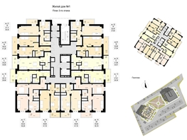 Продается 1-комнатная квартира ЖК ЛЕТО, дом 2, 39.35  м², 4290000 рублей