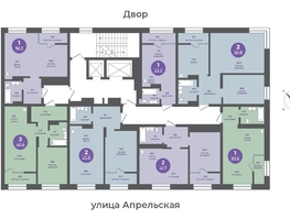 Продается 1-комнатная квартира ЖК Прогресс-квартал Перемены, дом 1, 36.2  м², 5068000 рублей