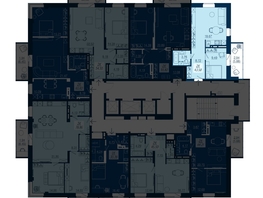 Продается 2-комнатная квартира ЖК АЭРОCITY (Аэросити), дом 3, 43.58  м², 7408600 рублей