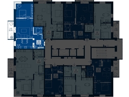 Продается 2-комнатная квартира ЖК АЭРОCITY (Аэросити), дом 1, 60.82  м², 9427100 рублей