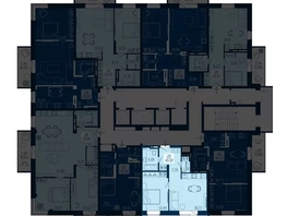 Продается 2-комнатная квартира ЖК АЭРОCITY (Аэросити), дом 4, 45.5  м², 7507500 рублей