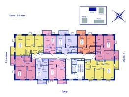 Продается 2-комнатная квартира ЖК Univers (Универс), 3 квартал, 55.7  м², 8800600 рублей