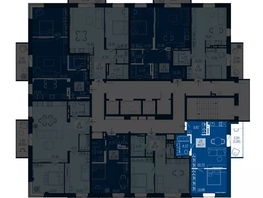 Продается 2-комнатная квартира ЖК АЭРОCITY (Аэросити), дом 4, 44.21  м², 7073600 рублей