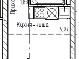 Продается Студия ЖК Премьер парк, 17.45  м², 3001400 рублей