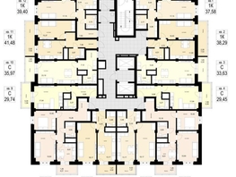 Продается 1-комнатная квартира ЖК ЛЕТО, дом 1, 41.48 м², 5724240 рублей