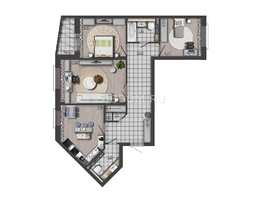 Продается 3-комнатная квартира ЖК Преображенский, дом 5, 104.67 м², 12037000 рублей