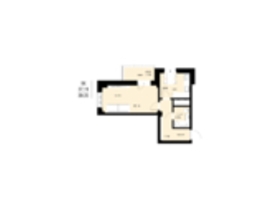 Продается 1-комнатная квартира ЖК ЛЕТО, дом 2, 39.4 м², 4256000 рублей