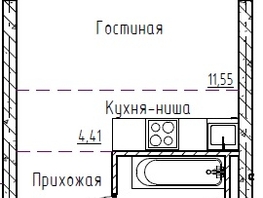 Продается Студия ЖК Премьер парк, 21.32 м², 3752320 рублей
