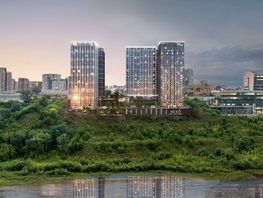 Продается 2-комнатная квартира ЖК Небо над Енисеем, 77.5 м², 12167500 рублей