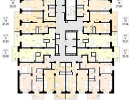 Продается 1-комнатная квартира ЖК ЛЕТО, дом 1, 35.85 м², 4947300 рублей