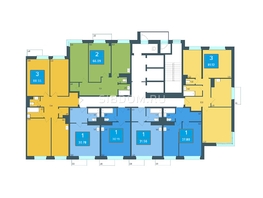 Продается 3-комнатная квартира ЖК Преображенский, дом 11, 88.25 м², 10200000 рублей