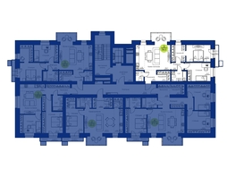 Продается 3-комнатная квартира ЖК Вита-парк, 84.6  м², 15228000 рублей