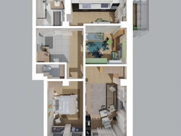 Продается 3-комнатная квартира ЖК Сосны, дом 2/1, 73.78 м², 8706040 рублей