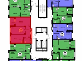 Продается 2-комнатная квартира Лесопарковая ул, 54.9  м², 6862500 рублей