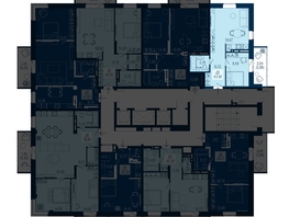 Продается 2-комнатная квартира ЖК АЭРОCITY (Аэросити), дом 1, 43.58  м², 7626500 рублей