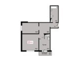 Продается 2-комнатная квартира ЖК Мичурино, дом 2 строение 5, 62.4  м², 5900000 рублей