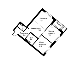 Продается 3-комнатная квартира ЖК Runway (Ранвей), 66.1  м², 10994941 рублей