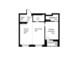 Продается 2-комнатная квартира ЖК Runway (Ранвэй), 71.4  м&sup2;, 11421715 рублей