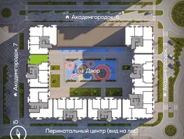 Продается 3-комнатная квартира ЖК Академгородок, дом 5, 80.9 м², 11600000 рублей