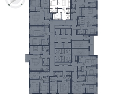 Продается 2-комнатная квартира ЖК Чижи, 1 очередь (корпус 1,2), 56.1 м², 9761400 рублей