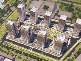 Продается 3-комнатная квартира ЖК Чижи, 2 очередь (корпус 5), 74.6  м&sup2;, 12682000 рублей