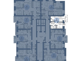 Продается 2-комнатная квартира ЖК ПОРТОВЫЙ. Речной квартал, к 1, 39.6  м², 6573600 рублей